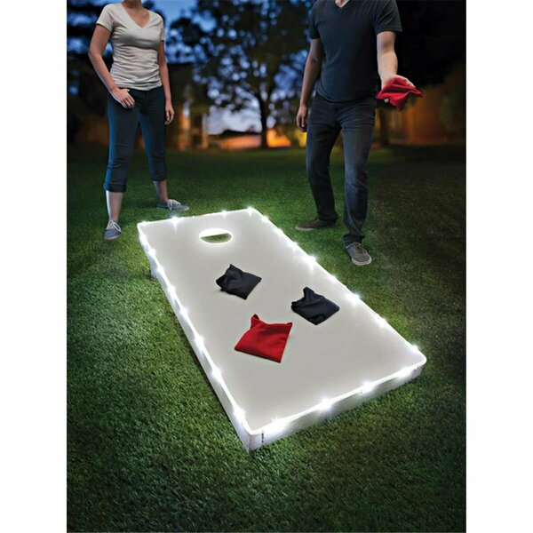 Happylight Toss Bean Bag Game LED Lighting Kit, ABS Plastics, Polyurethane & Electronics - White HA2513208